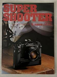 [ beautiful goods * rare ]Canon A-1 catalog 