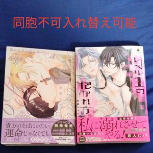 BL漫画2冊売り　憐れなβは恋を知らない3　屋敷シマ　レベル1の抱かれ方　高城リョウ　応募券付き　同梱不可