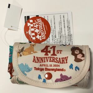 東京ディズニーランド41周年　ショッピングバッグ