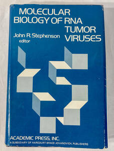 Molecular Biology of RNA Tumor Viruses JOHN R. STEPHENSON 1980 医学書 古書 本 古本 論文 ハードカバー コレクション【0425.28】