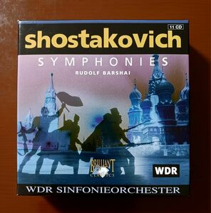 ショスタコーヴィチ 交響曲全集 ルドルフ・バルシャイ CD11枚組 ボックスセット