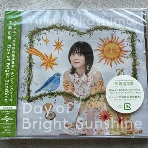 [国内盤CD] 中島由貴/Day of Bright Sunshine [CD+BD] [2枚組] [初回出荷限定盤 (初回限定盤