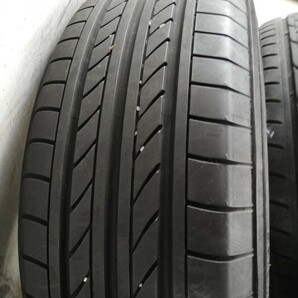 ★21製バリ溝★社外アルミホイール15×6J PCD100×5H +45 BRIDGESTONEタイヤ 185/60R15 84H レガシィ インプレッサ Ｗｉｓｈプリウス XV★の画像6