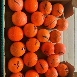 【送料無料】オレンジ系（メーカー色々）ロストボール24ケの画像3