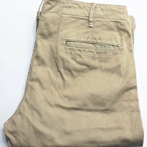 Two Moon (トゥームーン) Lot 536 CHINO TROUSERS - ZIPPER FLY / ウエポン チノトラウザー ジッパーフライ 美品 カーキ w34 / チノパンの画像1