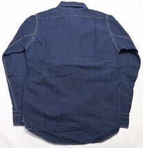 Freewheelers (フリーホイーラーズ) CONDUCTOR SHIRT / コンダクターシャツ 美品 ポルカドットウォバッシュ size 14_画像2