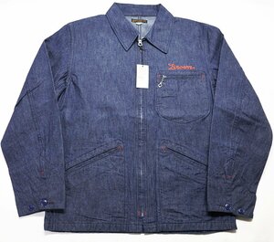 WESTRIDE (ウエストライド) BUCKNER JACKET / バックナージャケット “A WAY OF LIFE” 未使用品 ブルー size 40(L) / ワークジャケット