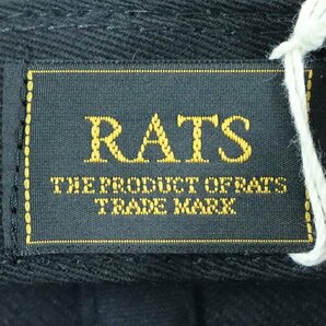 RATS (ラッツ) EMBROIDERY CAP / 刺繍キャップ “WAY OF LIFE” 24'SPA-0102 未使用品 BLACK × ASH GOLD / スナップバックキャップの画像7