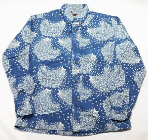 SUN SURF (サンサーフ) COTTON BD SHIRT / コットンアロハシャツ “DREAM CATCHER” SS25532 美品 ネイビー size M /ドリームキャッチャー