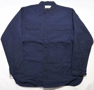 SugarCane (シュガーケーン) Chambray Ventilation Shirt / シャンブレー ベンチレーションシャツ sc27748 極美品 ネイビー size XL