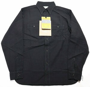 BuzzRickson's (バズリクソンズ) ウィリアムギブソンコレクション ブラックシャンブレー ワークシャツ BR29143 未使用品 size M