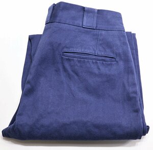 The Groovin High ( glue bin high ) 1930s Style Work Pants / 2 tuck work pants beautiful goods blue size XL / glue vi n high 