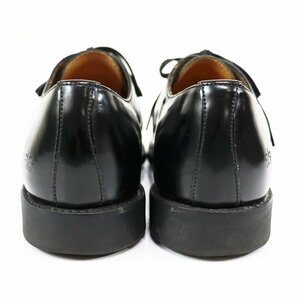 SANDERS (サンダース) MILITARY DERBY SHOE / ミリタリー ダービーシューズ ポリッシュドレザー #1128B 美品 ブラック size 7の画像5