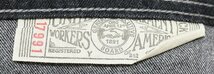 Freewheelers (フリーホイーラーズ) M1916 SHIRTS / バックサテン ミリタリーシャツ #1543113 美品 GRAY size 14_画像9