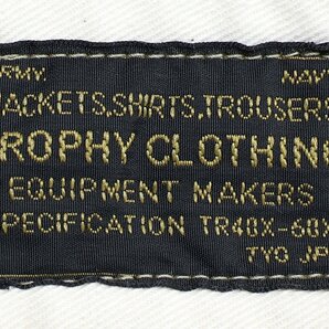 TROPHY CLOTHING (トロフィークロージング) 40 Civilian Trousers / 40シビリアントラウザー TR-CP01 極美品 サンドベージュ w34 / チノの画像7