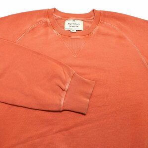 Nigel Cabourn (ナイジェルケーボン) THE ARMY GYM - EMBROIDED ARROW CREW SWEAT / アロークルースウェット 美品 オレンジ size Mの画像3