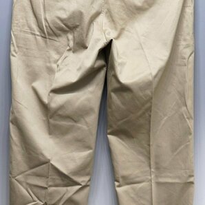 TROPHY CLOTHING (トロフィークロージング) 40 Civilian Trousers / 40シビリアントラウザー TR-CP01 極美品 サンドベージュ w34 / チノの画像3