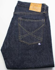 MARUNI JEANS (マルニジーンズ) 毘沙門天 天然藍ジーンズ Lot BI-17552 セミタイトストレート 未使用品 w31