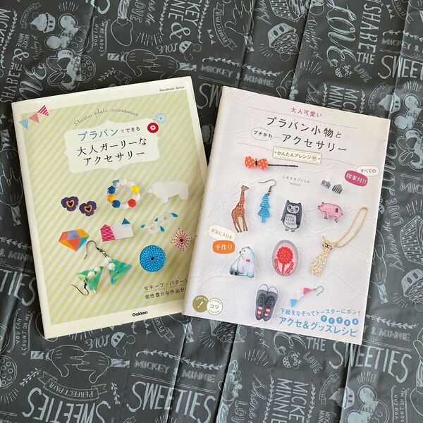 大人可愛いプラバン小物とプチかわアクセサリー かんたんアレンジ85 プラバンでできる大人ガーリーなアクセサリー 2冊セット