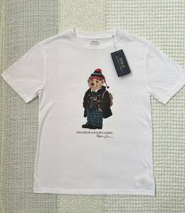 ☆ 子供服　男の子　POLO RALPH LAUREN　半袖Tシャツ　ベア　白　M（10-12） 150　新品 ☆