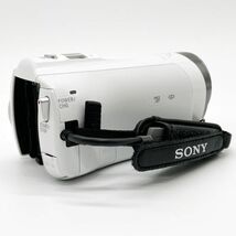 ■極上品■ SONY ソニー ビデオカメラ Handycam CX420 内蔵メモリ32GB ホワイト HDR-CX420/W_画像3