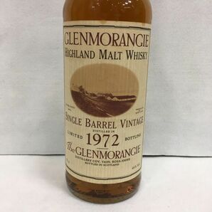 O120 GLENMORANGIE グレンモーレンジ シングルバレル ヴィンテージ 1972 ウイスキー 750ml 46% ハイランドモルト スコッチ S2-1057171の画像6