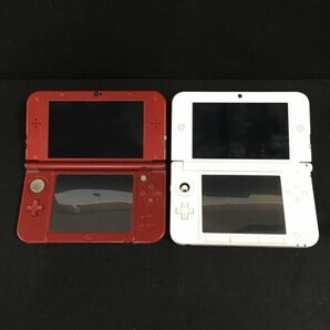 R117-S1 Nintendo 任天堂 3DSLL RED-001 SPR-001(JPN) 本体+ソフト31本 ポケモン ドラクエ モンハン ゼルダ 他 まとめ セット 箱付 1049077の画像2