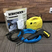 R113-S3 KARCHER ケルヒャー K2.010 家庭用 高圧洗浄機 ジェットノズル 電動工具 DIY 掃除 洗車 箱付き 1108668_画像1