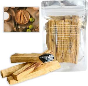 [フラワリウム] パロサント ペルー産4本入り Palo Santo Sticks 原産国認証 浄化用 インセンス ギフト Smudging Sticks