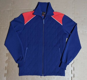 希少 古着 USED 70sヴィンテージ 西ドイツ製 BLICKLES トラックジャケット ジャージ ドイツ製 赤 青 RED BLUE 80s 90s adidas アディダス