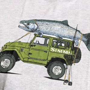 即完売品 SIMMS シムス Tシャツ トラウト ランクル Jeep ジムニー フライフィッシング ヤマメ 魚 パタゴニア patagonia ヴィンテージの画像1