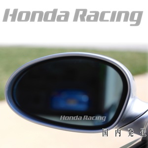 ★即納★Honda Racing ドアミラー/ルームミラー ステッカー ロゴ◆車用 ミラー パーツ ホンダ カスタム グッズ S660 S2000 シビック ビート