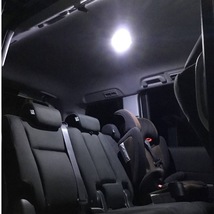 超爆光 トヨタ 200系 ハイエース5型 スーパーGLワイド T10 LED COBパネル 全面発光 ルームランプ 室内灯 カーテシ ホワイト 7個セット_画像5