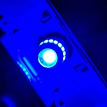爆光 T10 LED ポジション球 ナンバー灯 ルームランプ プロジェクターレンズ搭載 純正球交換用 ポン付け ブルー 2個セット_画像8