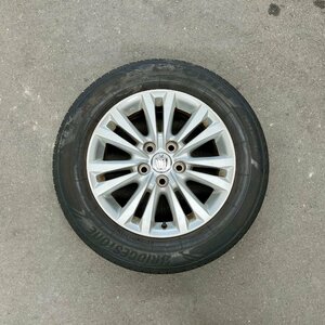 タイヤ付き純正ホイール1本　クラウンハイブリッド　AWS210　16×7J　+40　114.3　5穴　215/60R16　2022年製　3ミリ