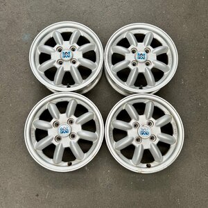 GenuineWheels4本set　Mira Gino　L700S　MINILITE(MiniLight)　14×4 1/2J　+45　100　4穴