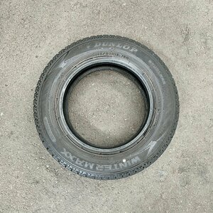 スタッドレスタイヤ1本　DUNLOP WINTER MAXX WM02(ダンロップ ウィンターマックス)　145/80R13　2020年製　3/5ミリ