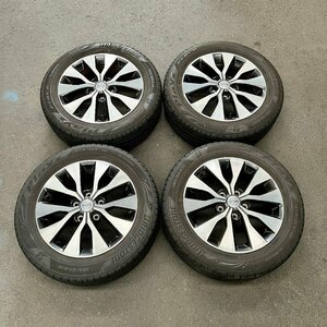 タイヤ付き純正ホイール4本セット　セレナ　C27　ハイウェイスター　16×6J　+45　114.3　5穴　195/60R16　2023年製　4・5ミリ