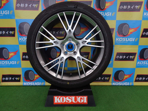 モデリスタ　ウイングダンサーII　7.5-18　5H114.3　+40　レグノ　GR-XII　225/45R18　新型ノア ヴォクシー　中古セット　神奈川県