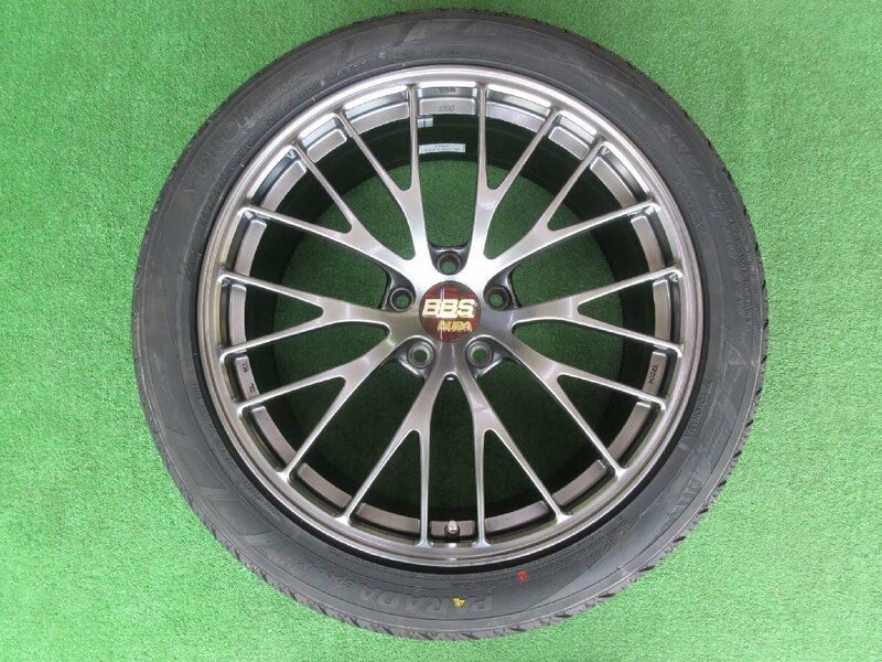 超超ジュラルミン！　ＢＢＳ ＲＺ-Ｄ ダイヤモンドブラック　8.5J-20 5H120 +28 専用ナット、60パイハブリング付き♪