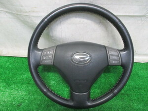 L275S Miracustom Daihatsu Genuine レザーSteering Hornパッド SRS用 エアバックCoverincluded