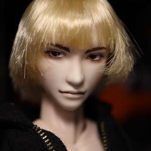 Art hand Auction 1/6 Obitsu, мужское тело, белая кожа, оригинальная полуреальная голова куклы на заказ, глаза, кукла, персонаж куклы, изготовленная на заказ кукла, части