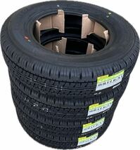 24年製！夏タイヤ！送料込み！145/80R12 80/78N(145R12/6PR)ダンロップエナセーブVAN01新品4本　軽トラ　軽バン　ENASAVE_画像2