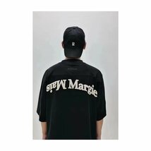 Maison Margiela マルタンマルジェラ　メンズ　Tシャツ　半袖　背中ロゴ　S-XL　男女兼用　サイズ選択可能　MM6　 b341_画像1