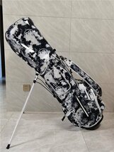 MALBON/ Golf Club Bag キャディーバック ゴルフバッグ PU レザー,9型，３kg,スポーツゴルフバッグ b456_画像4