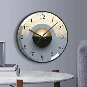　壁掛け時計　北欧風　創意個性　静音　電池式　円形時計　クロック　リビング　ベッドルーム　廊下　A型 新品