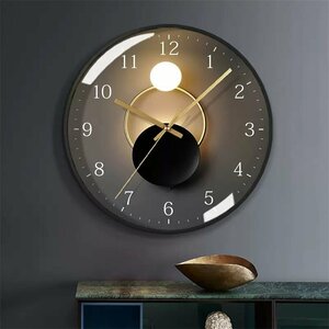 新品　壁掛け時計　北欧風　創意個性　静音　電池式　　円形時計　クロック　リビング　ベッドルーム　廊下　C型
