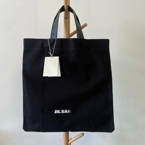 JIL SANDER ジルサンダー　男女兼用　トートバッグ　ハンドバッグ　キャンバス　帆布　 b577