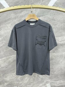 Maison Margiela マルタンマルジェラ メンズ　Tシャツ　数字ロゴ　半袖　コットン　M-3XL　サイズ選択可能　MM6 b448