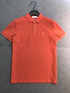 ブルネロクチネリ　BRUNELLO CUCINELLI メンズ　ポロシャツ　半袖　ビジネス　Tシャツ　刺繍ロゴ　S-XXL　サイズ選択可能 xx490